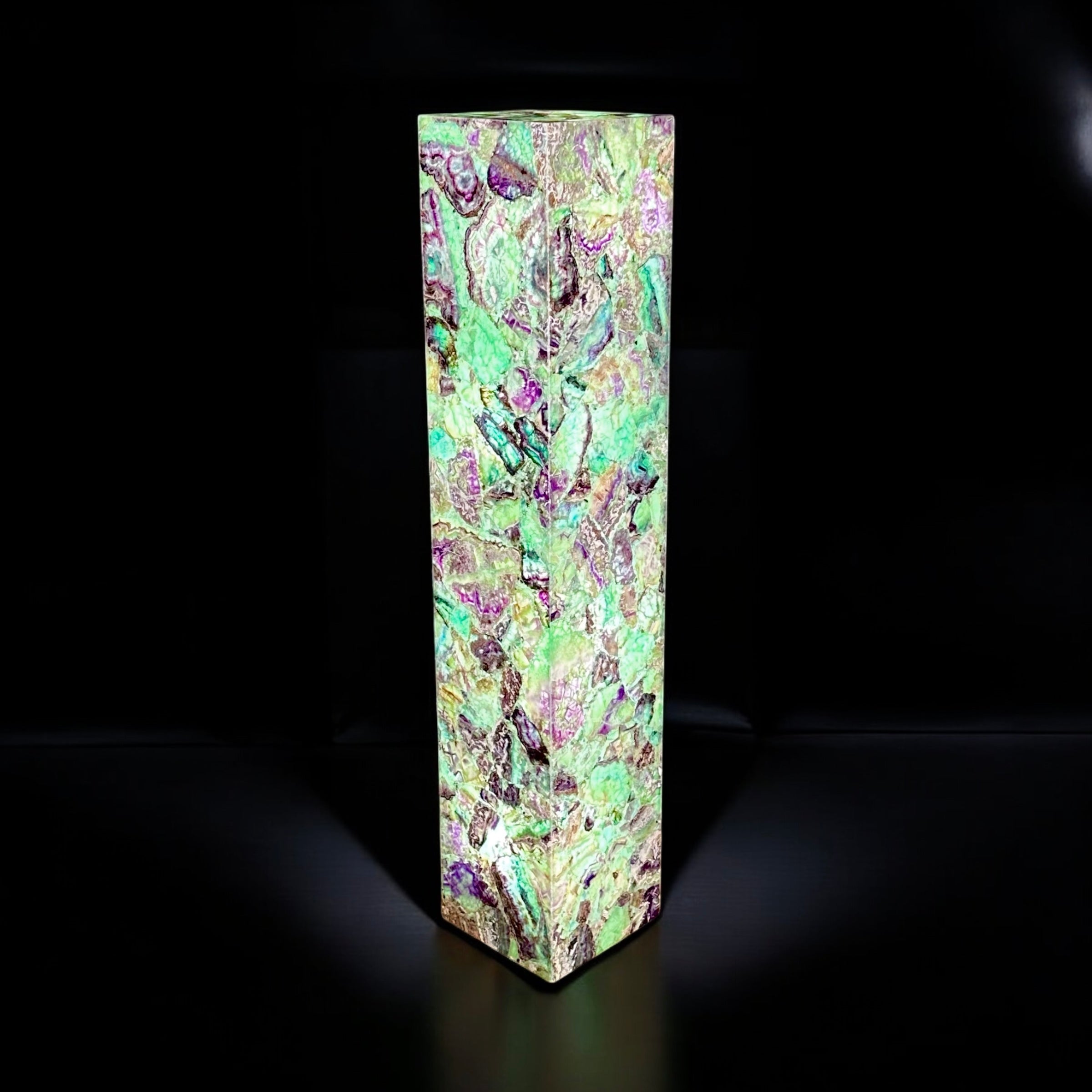 Colgate Fluorite Tower Lamp - 59” Inches Tall