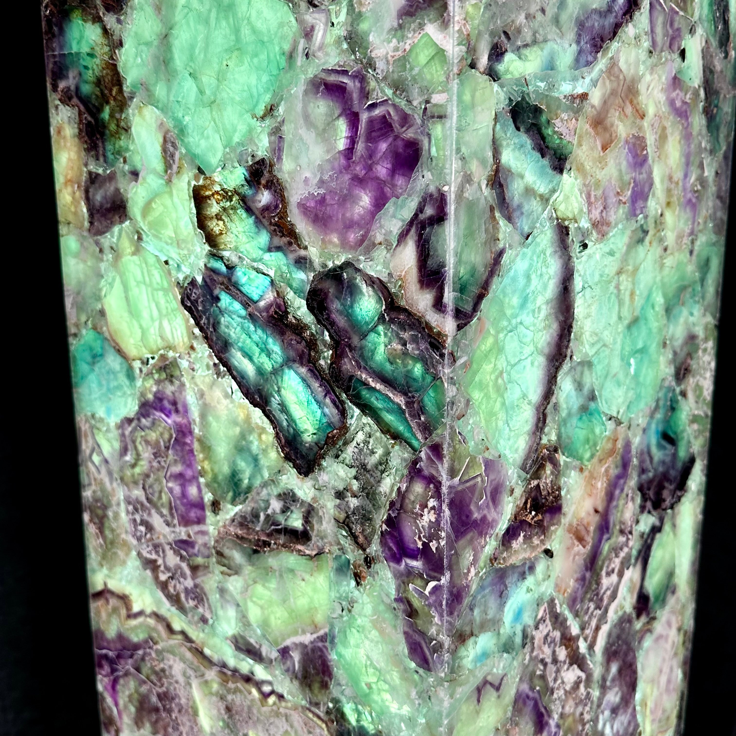 Colgate Fluorite Tower Lamp - 59” Inches Tall