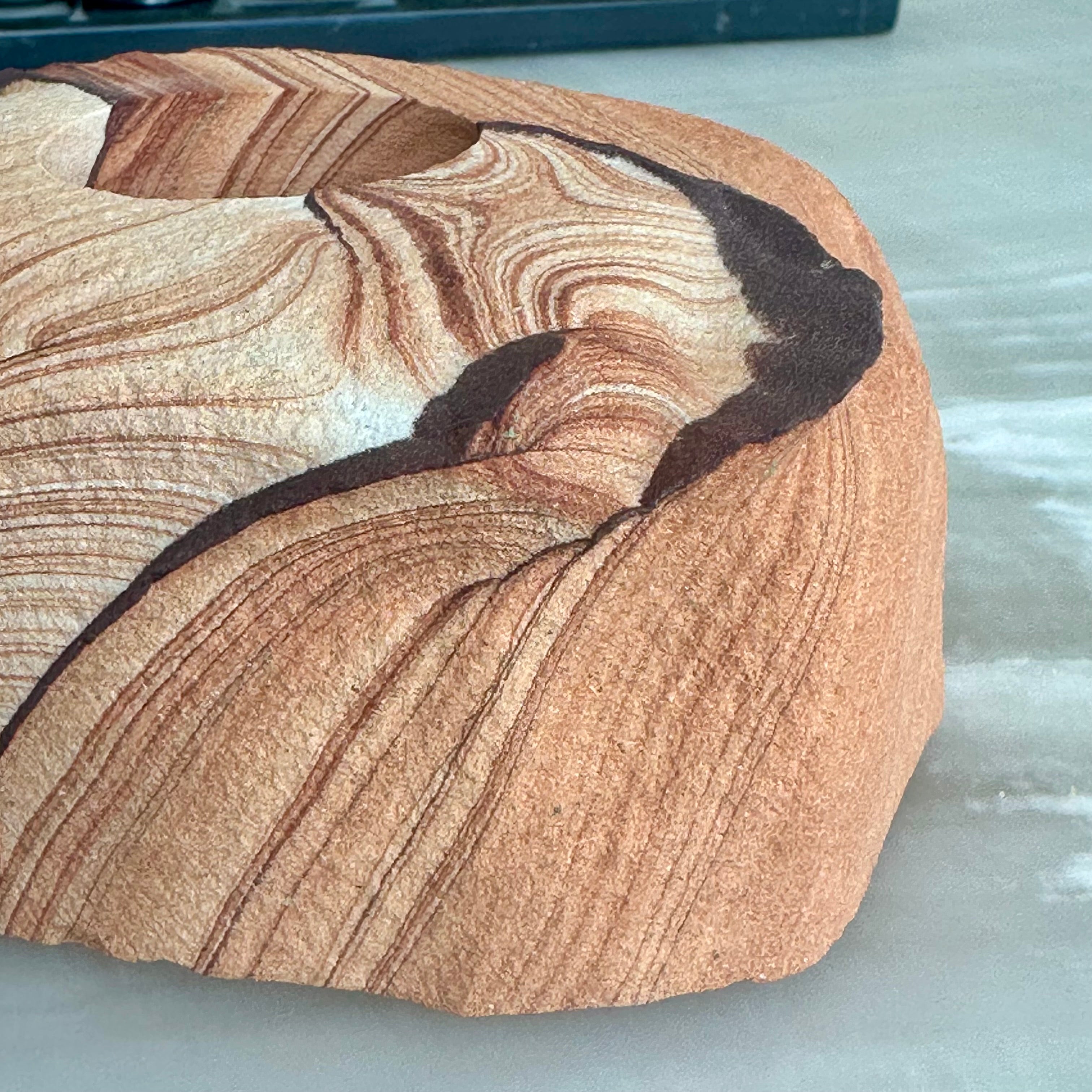 Utah Sandstone Candle Holder