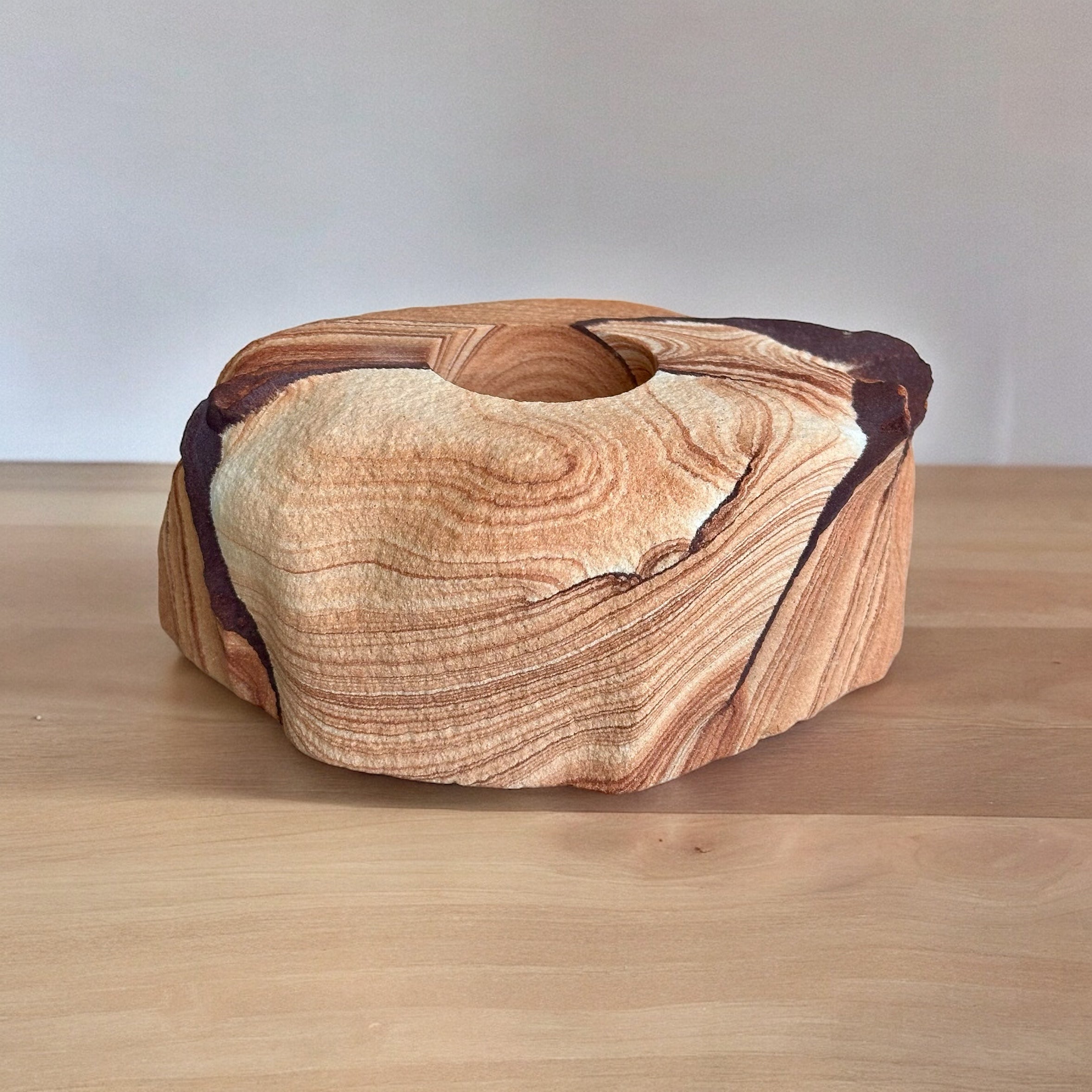 Utah Sandstone Candle Holder