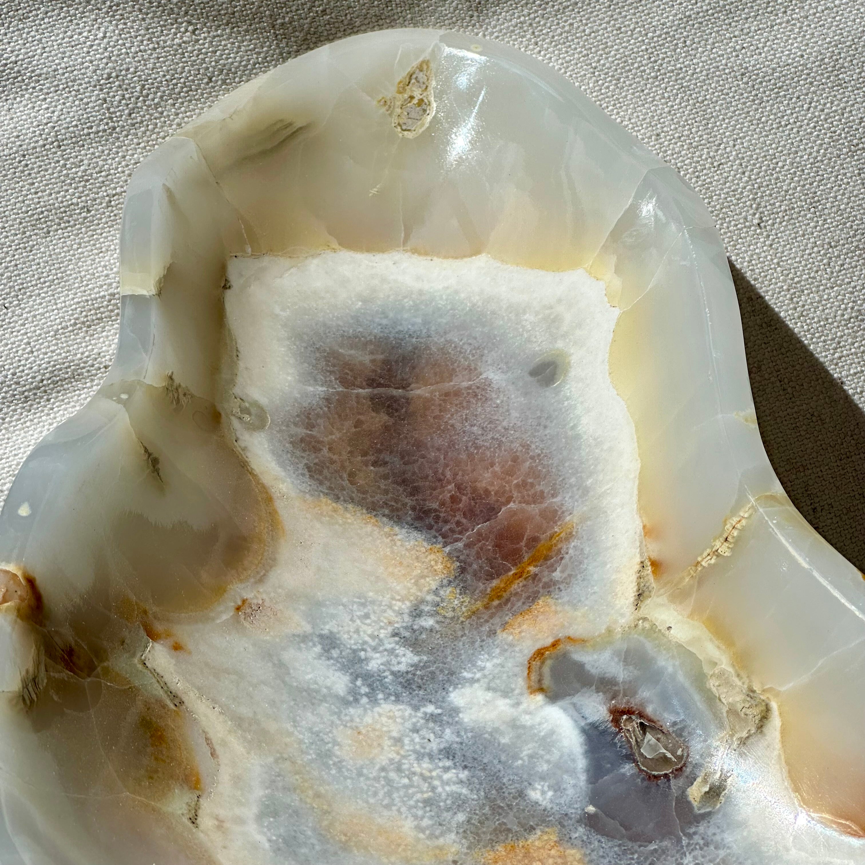 Rare Colored Onyx Bowl