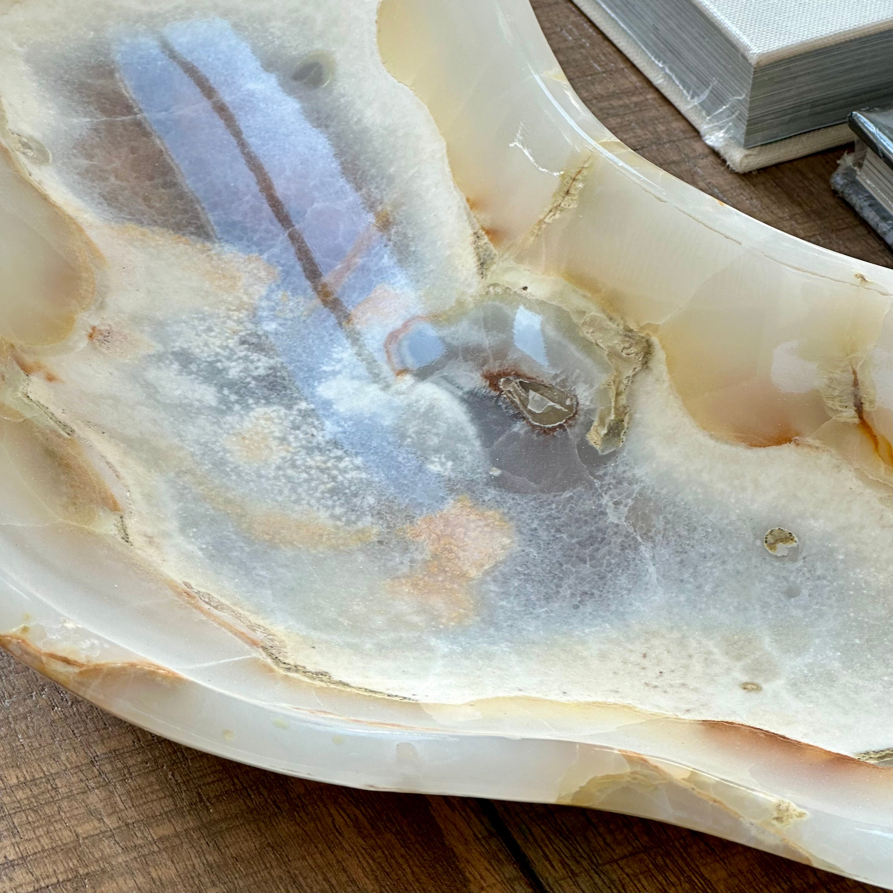 Rare Colored Onyx Bowl
