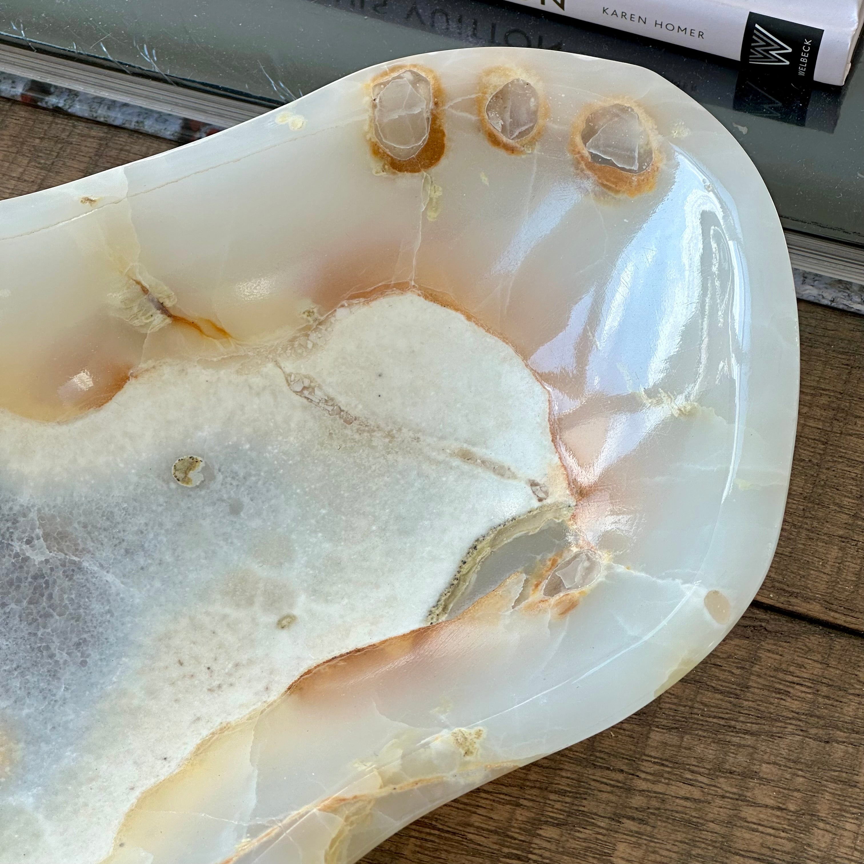 Rare Colored Onyx Bowl