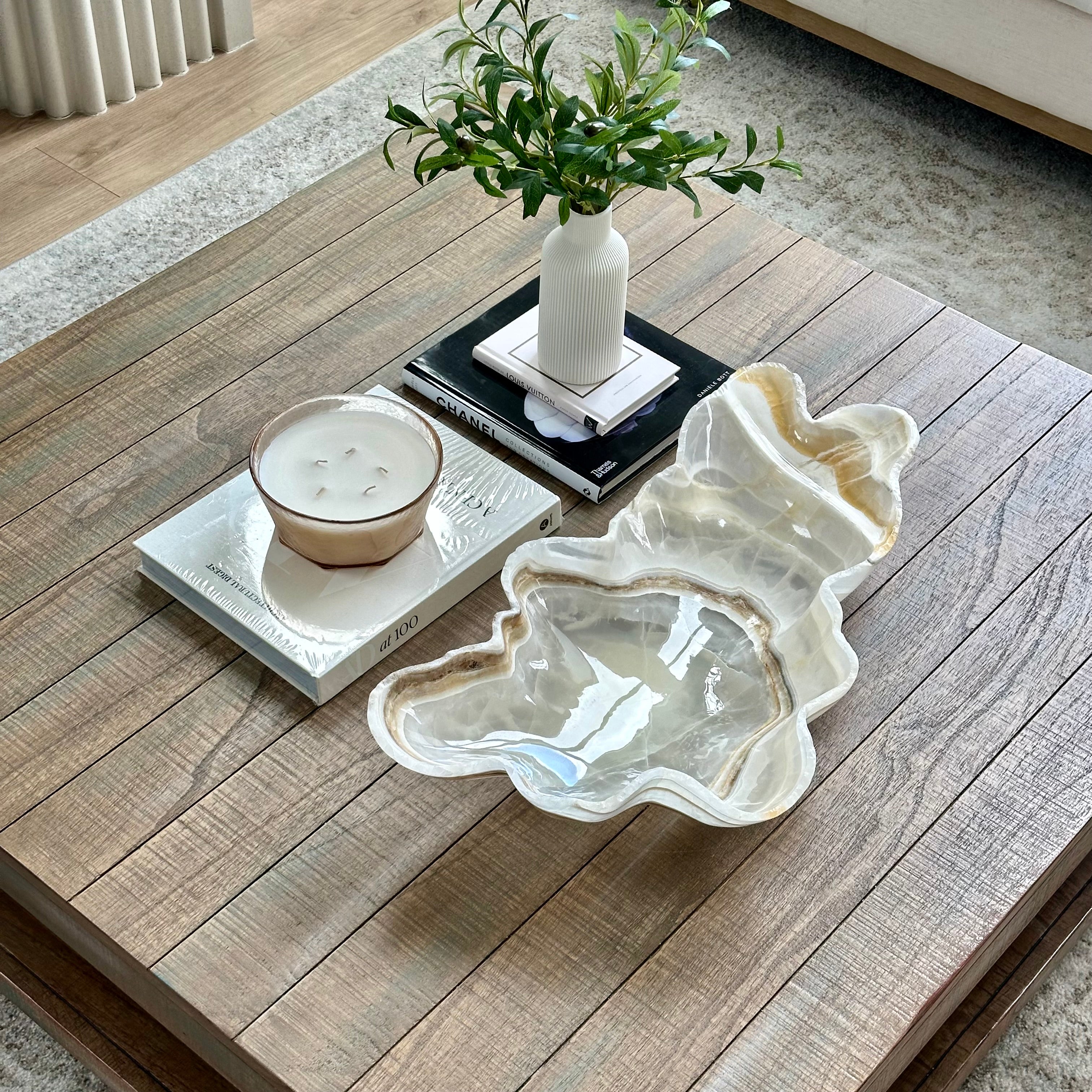 Large Nacar Onyx Bowl – Handcrafted by Master Artisans