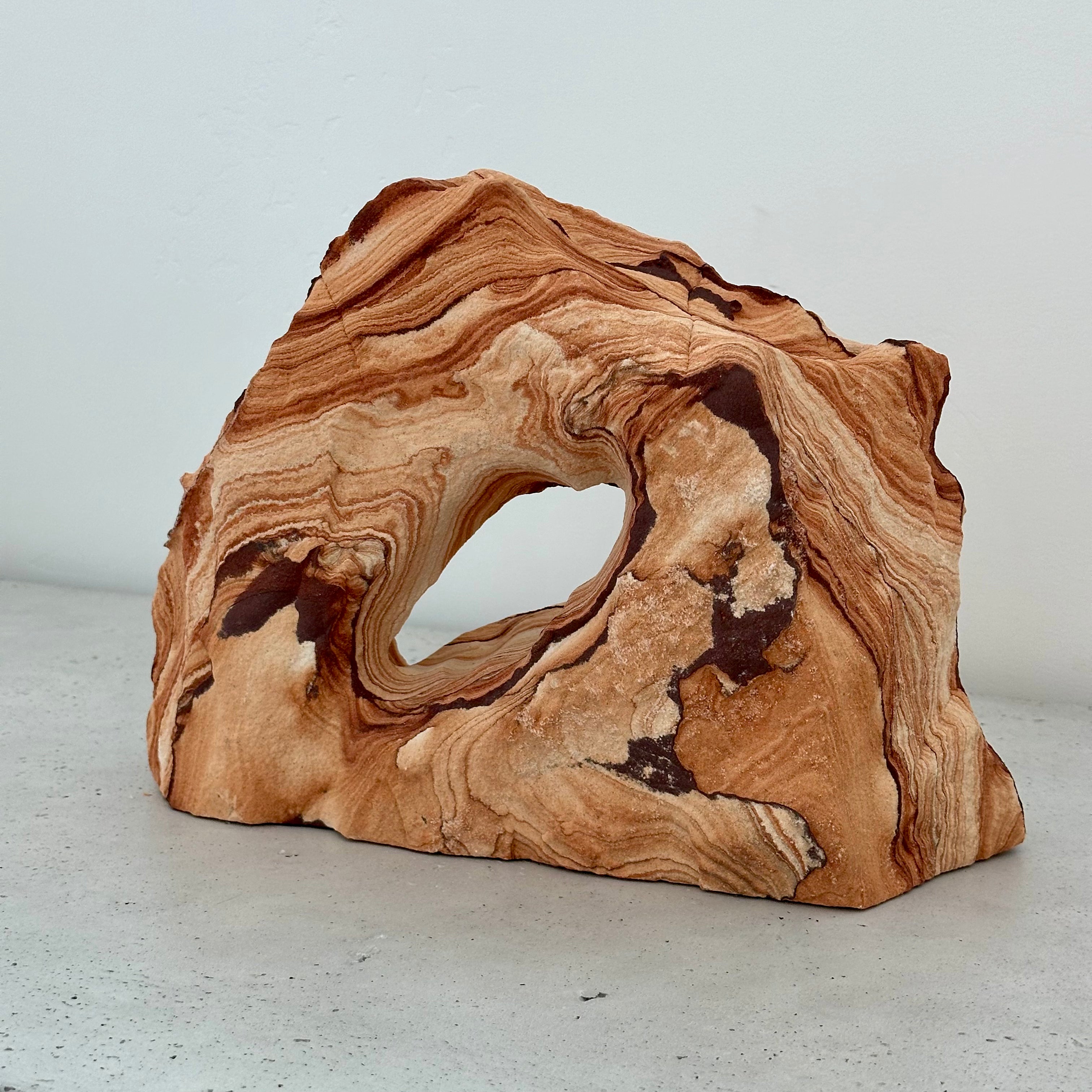 Desert Sunset Sandstone Sculpture