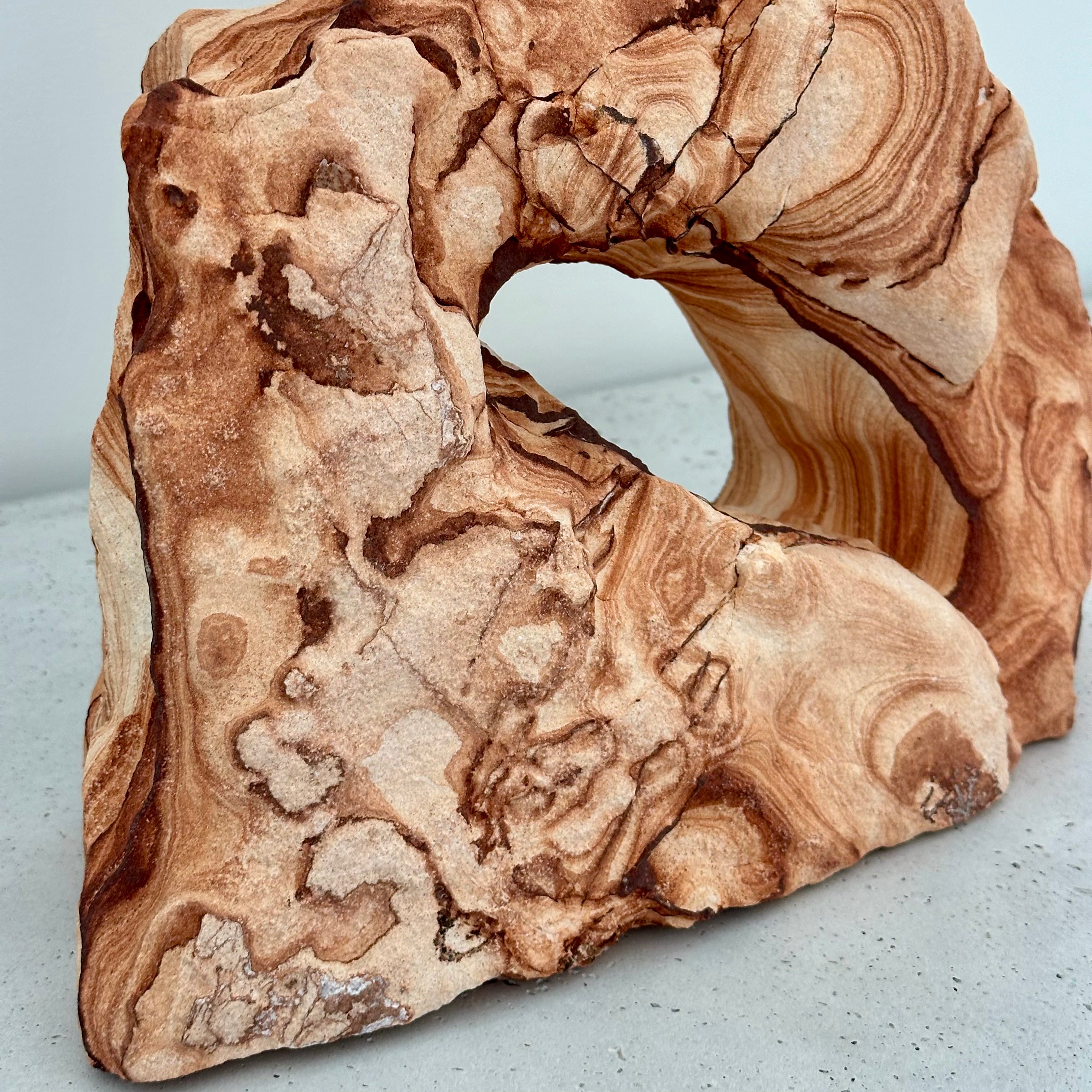 Desert Sunset Sandstone Sculpture