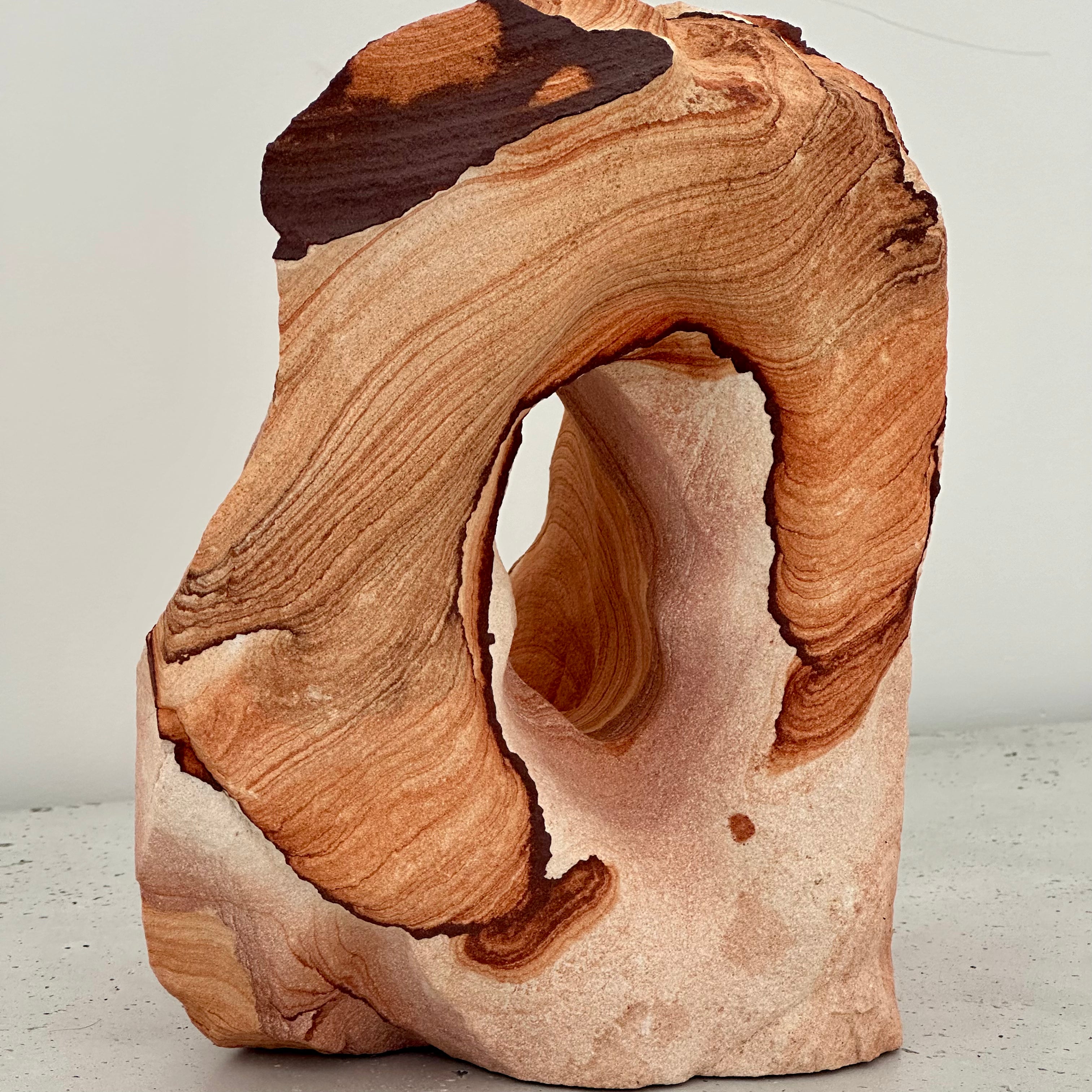 Desert Sunset Sandstone Sculpture