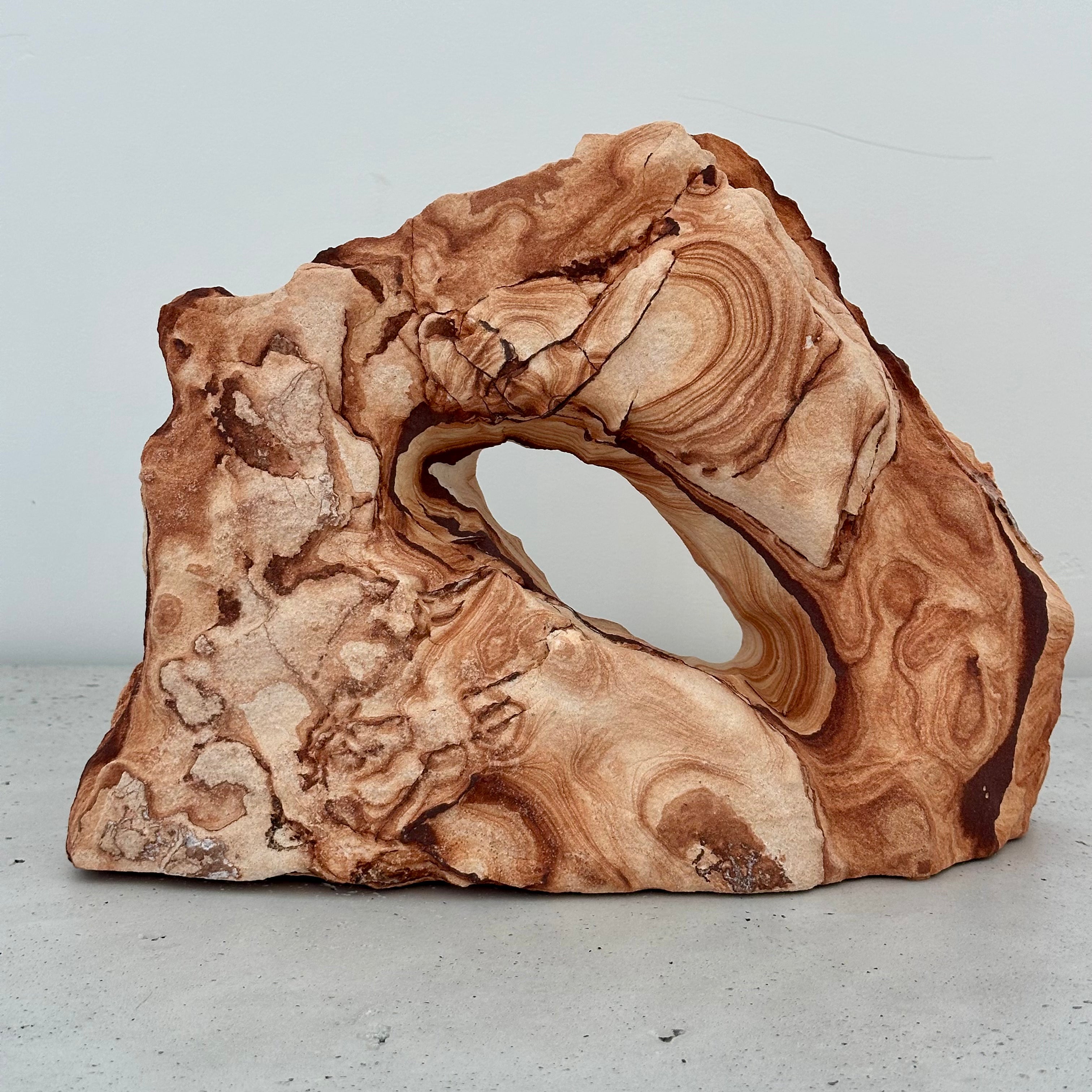 Desert Sunset Sandstone Sculpture