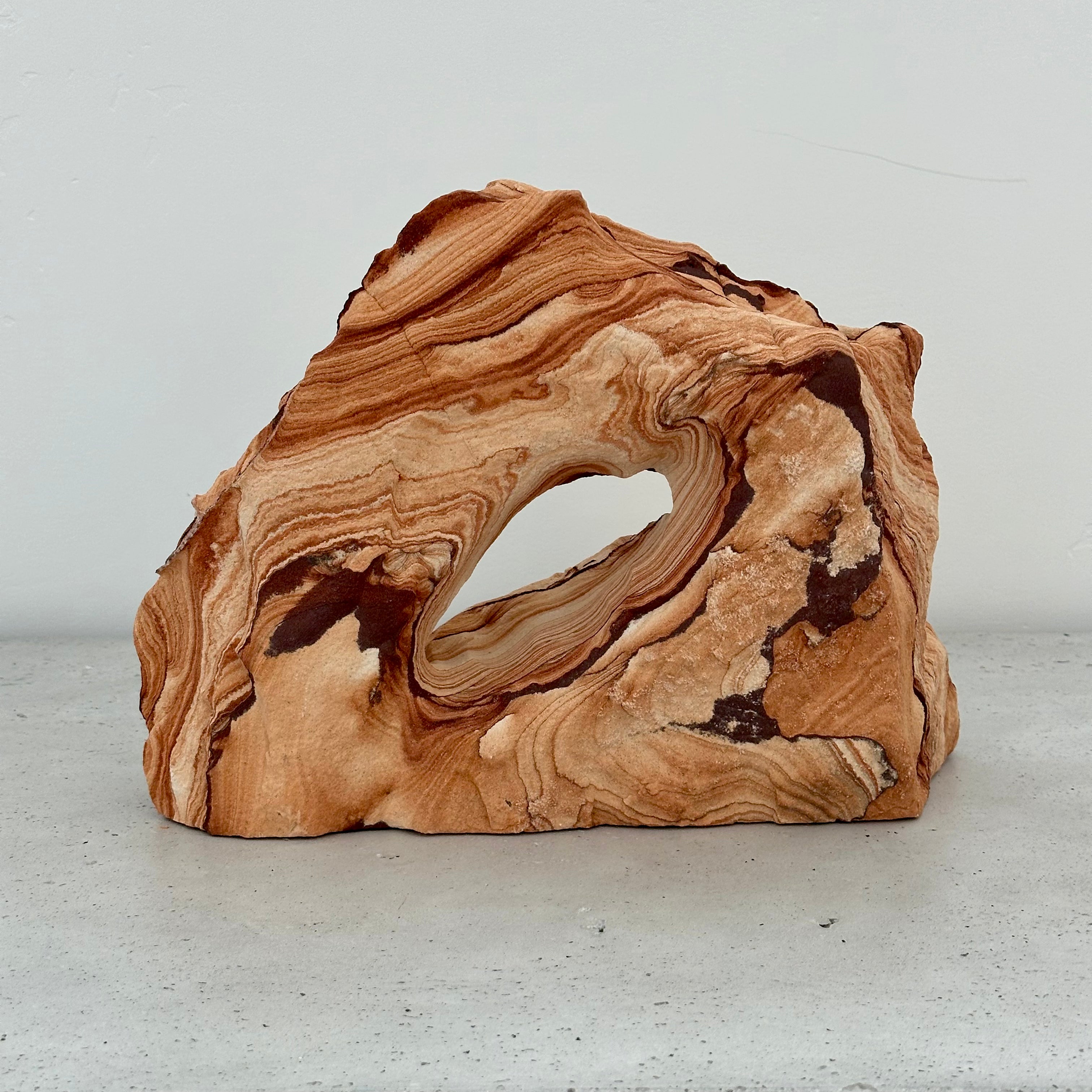 Desert Sunset Sandstone Sculpture