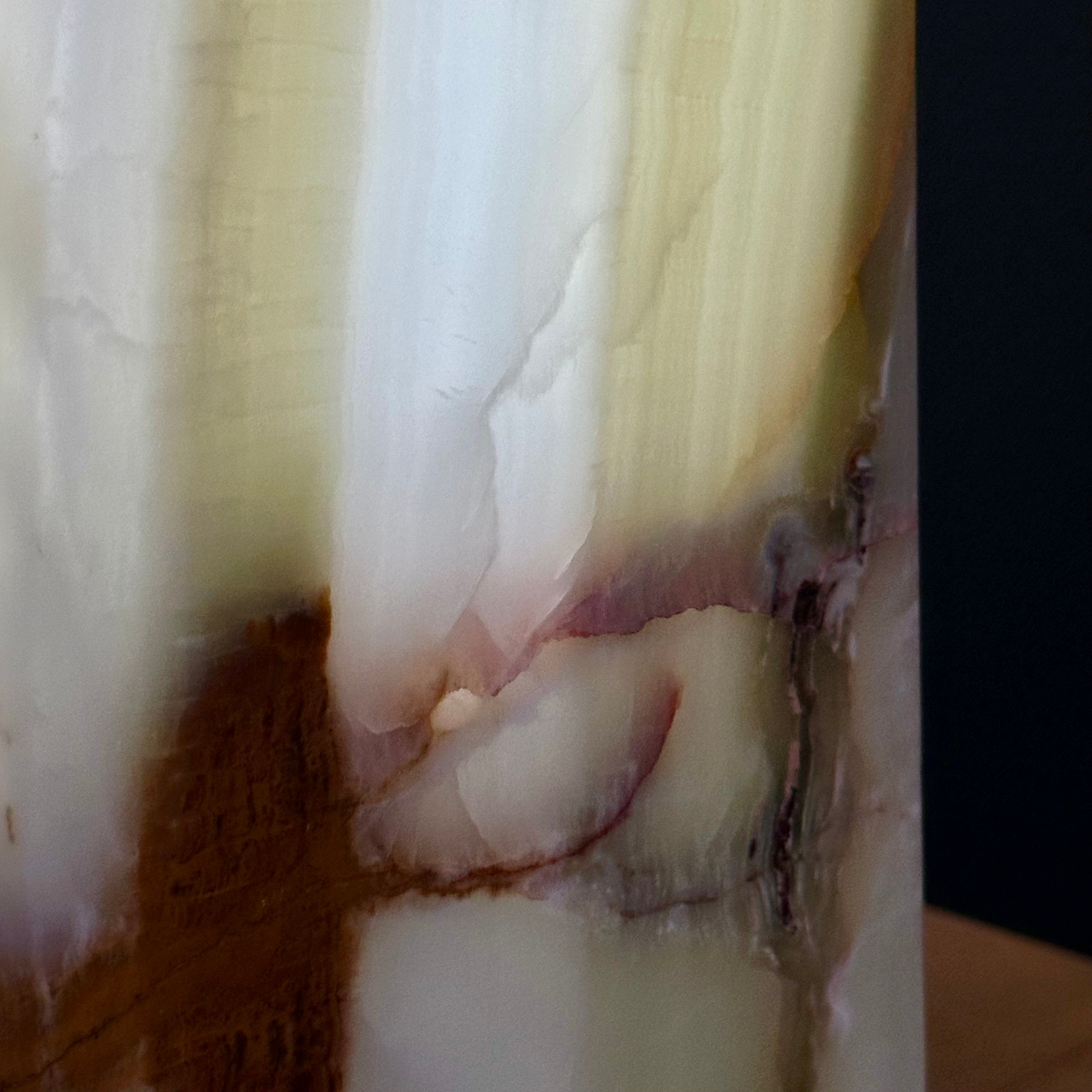 High Polish Green Onyx Lamp