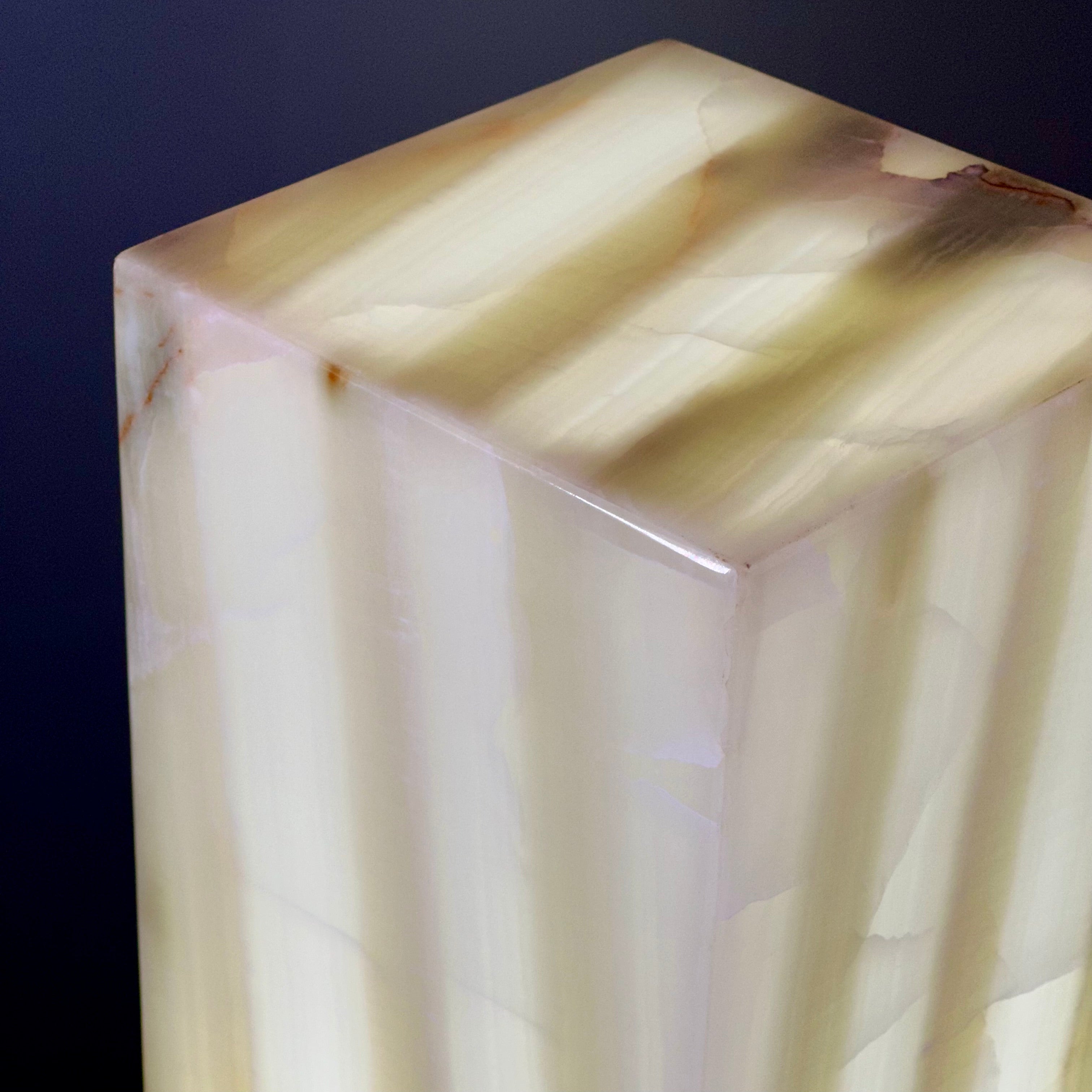 High Polish Green Onyx Lamp