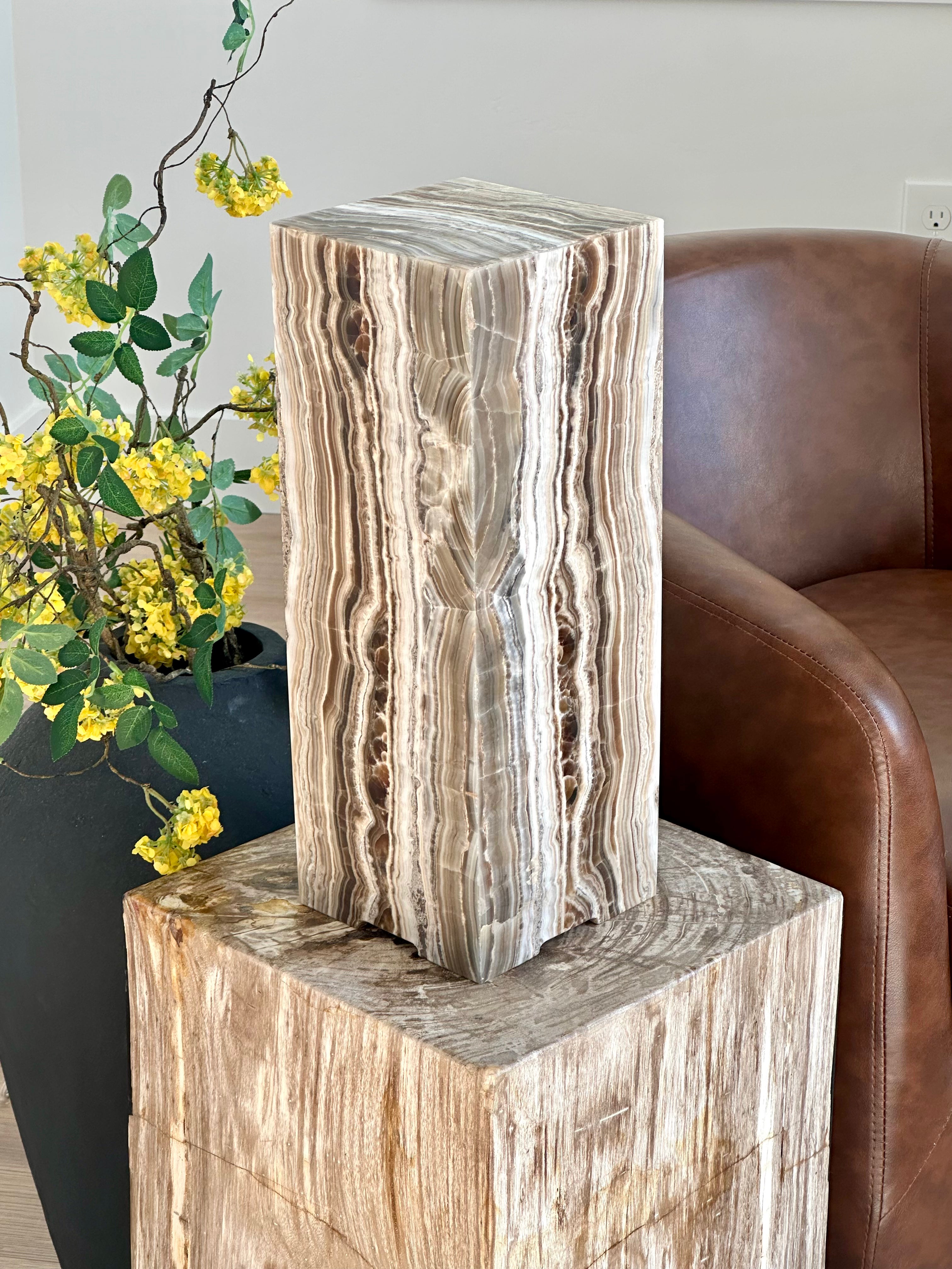 Golden Onyx Lamp