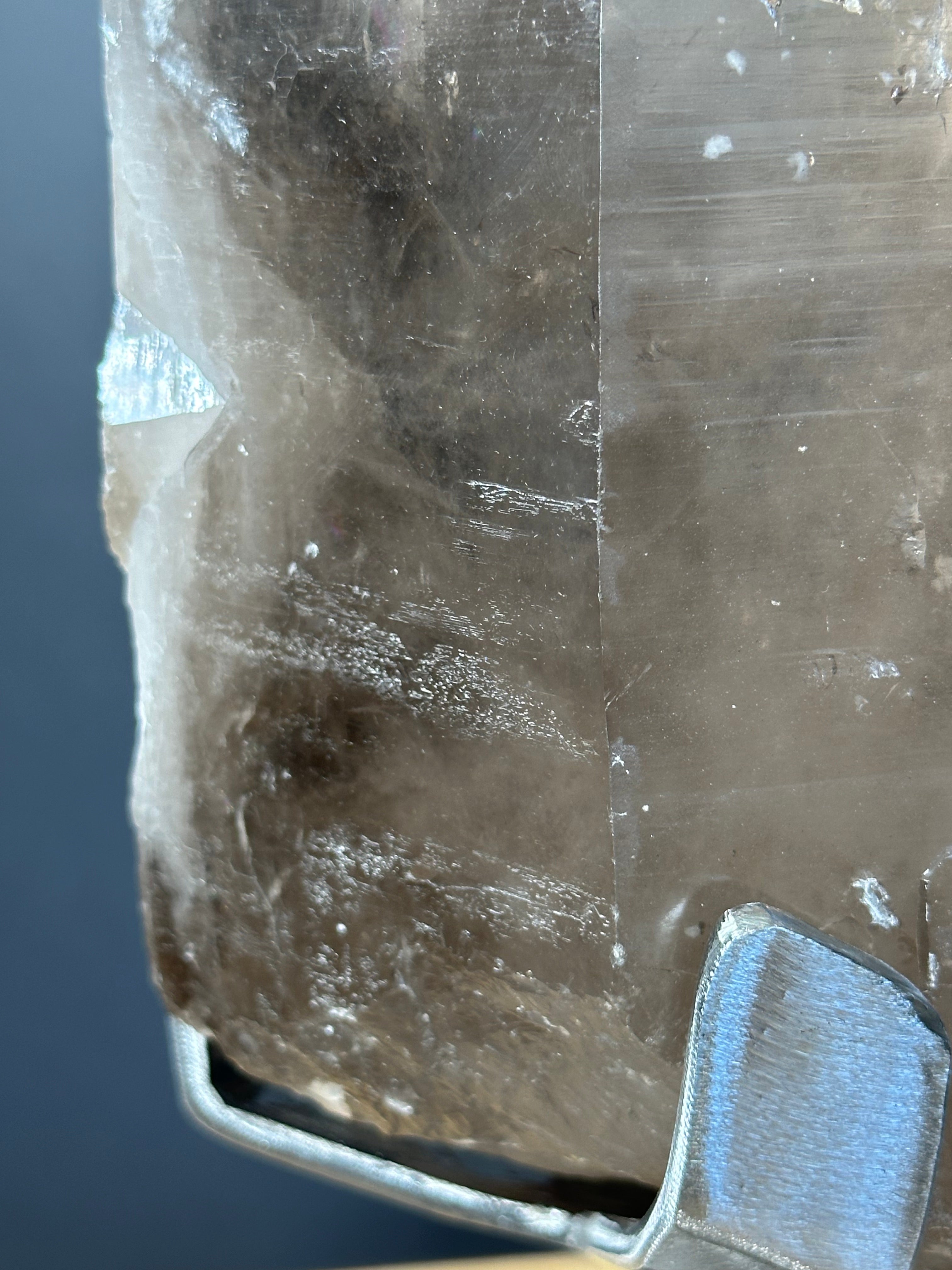 Smokey Quartz Crystal (With Custom Stand)