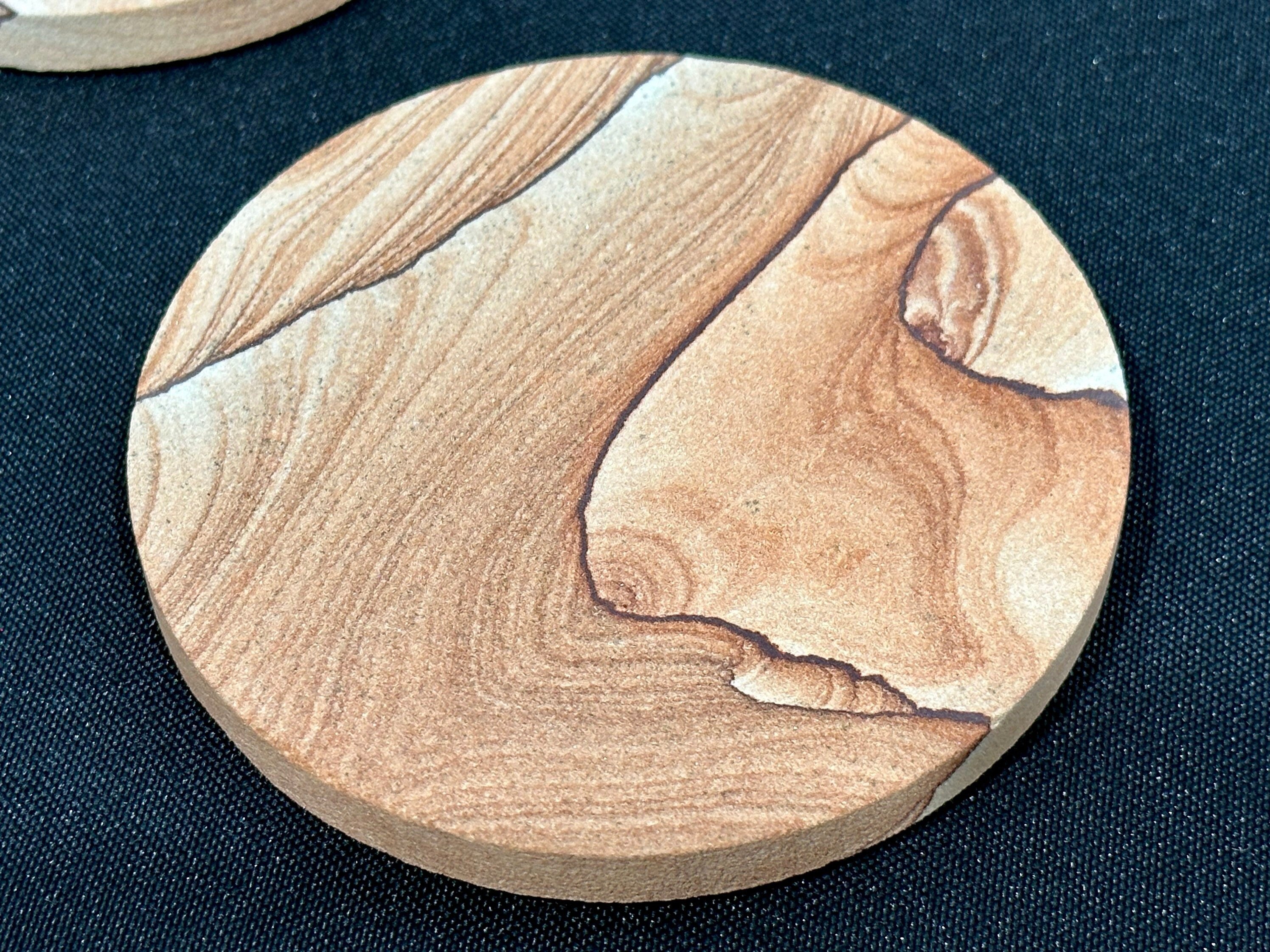 Desert Sunset Sandstone Coasters (Set of 4)
