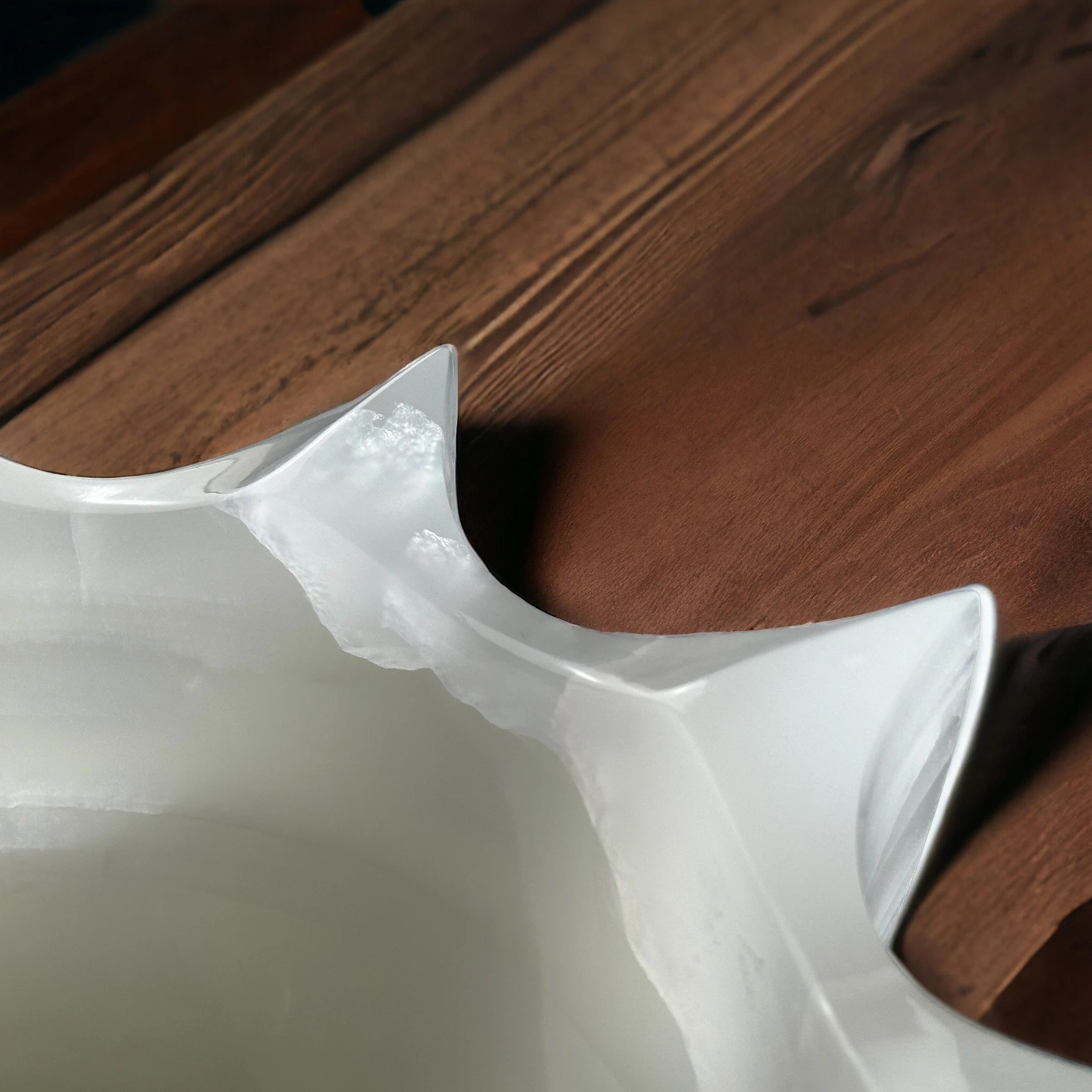Clear Banded Onyx Bowl