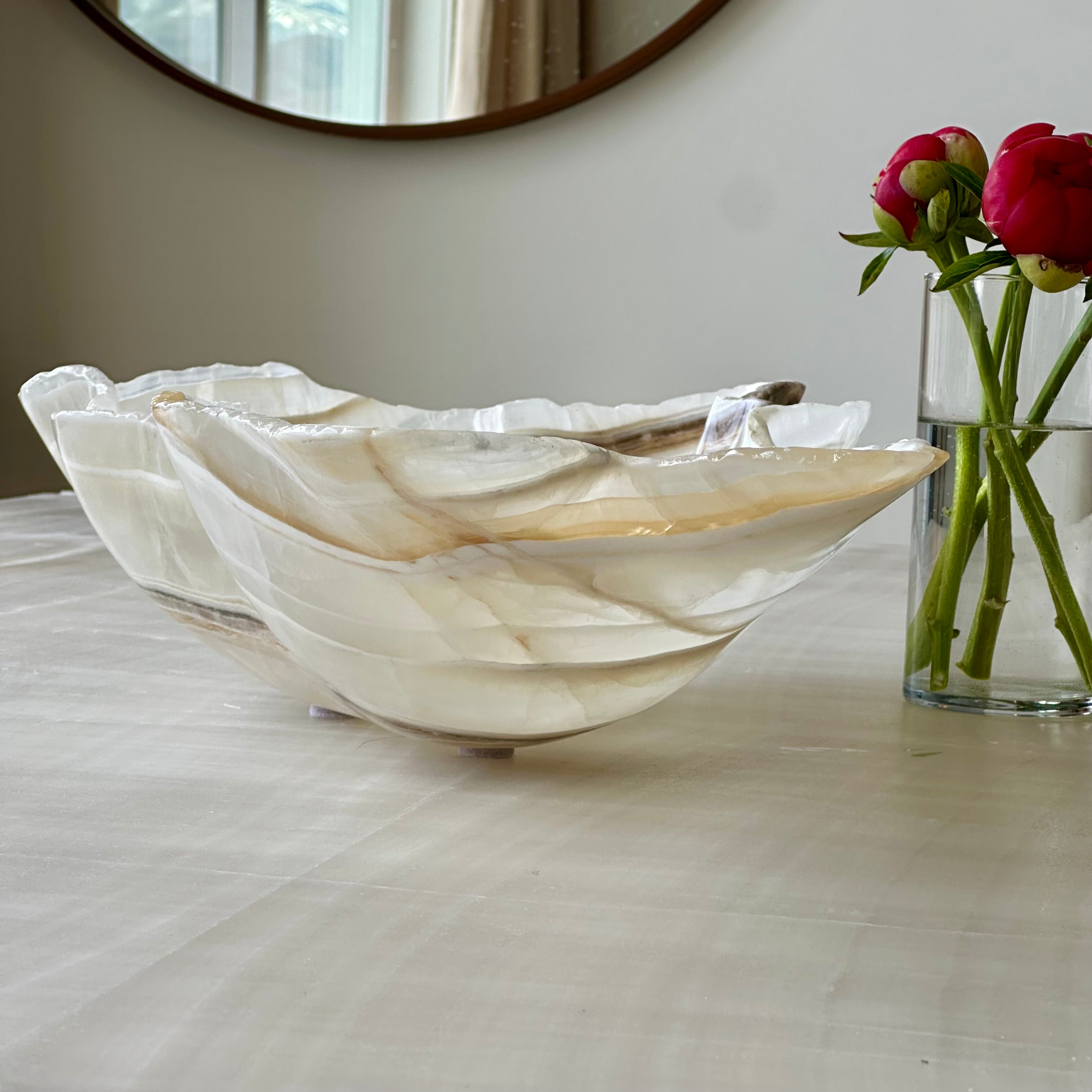 Large Nacar Onyx Bowl – Handcrafted by Master Artisans