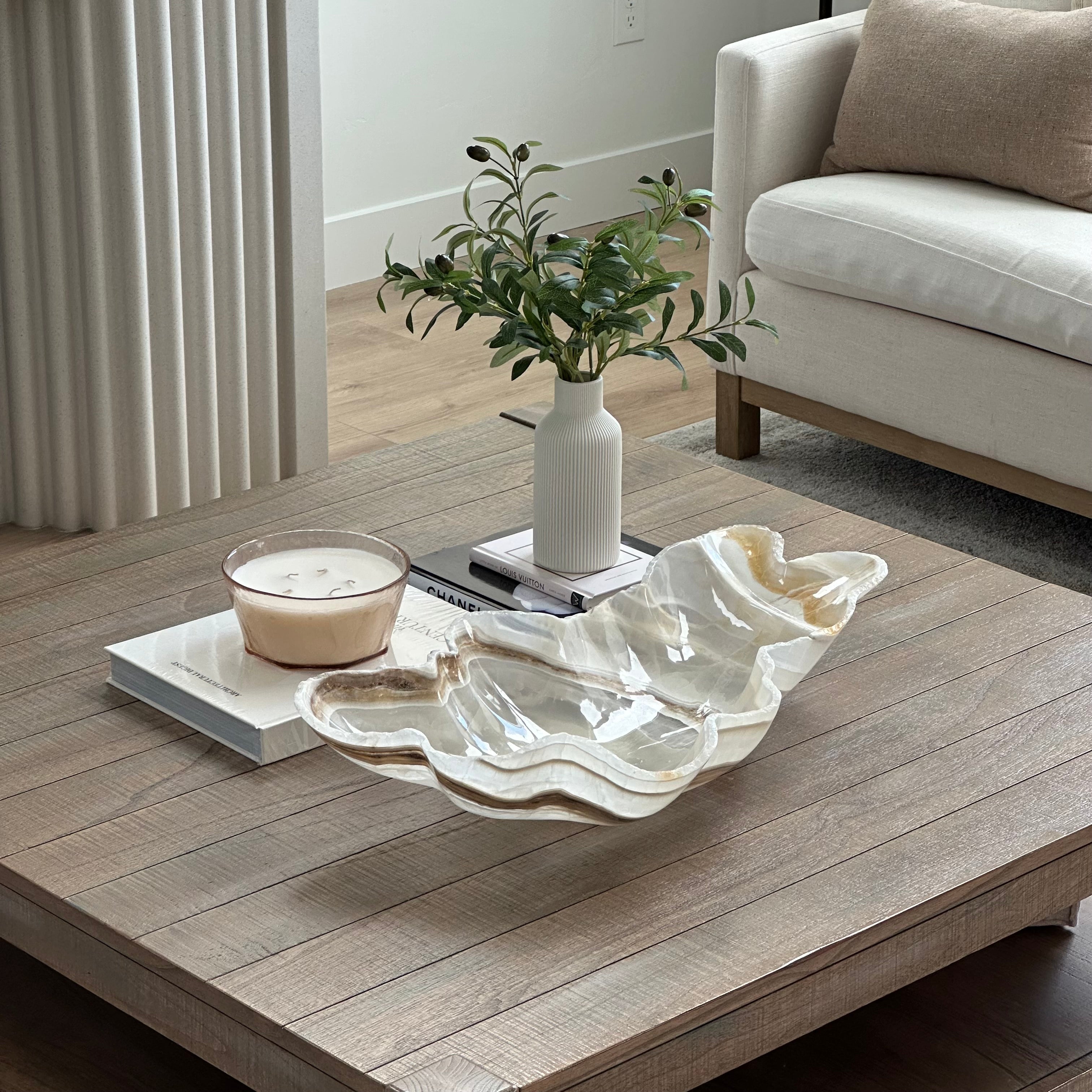 Large Nacar Onyx Bowl – Handcrafted by Master Artisans