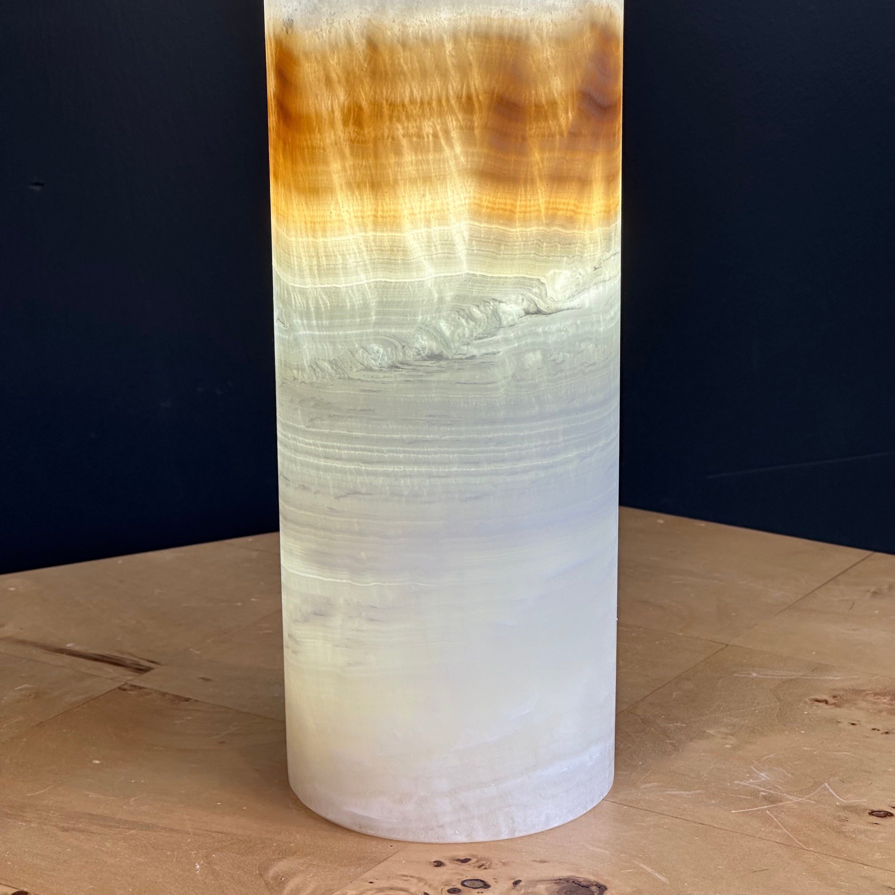 Banded shops Onyx Lamp