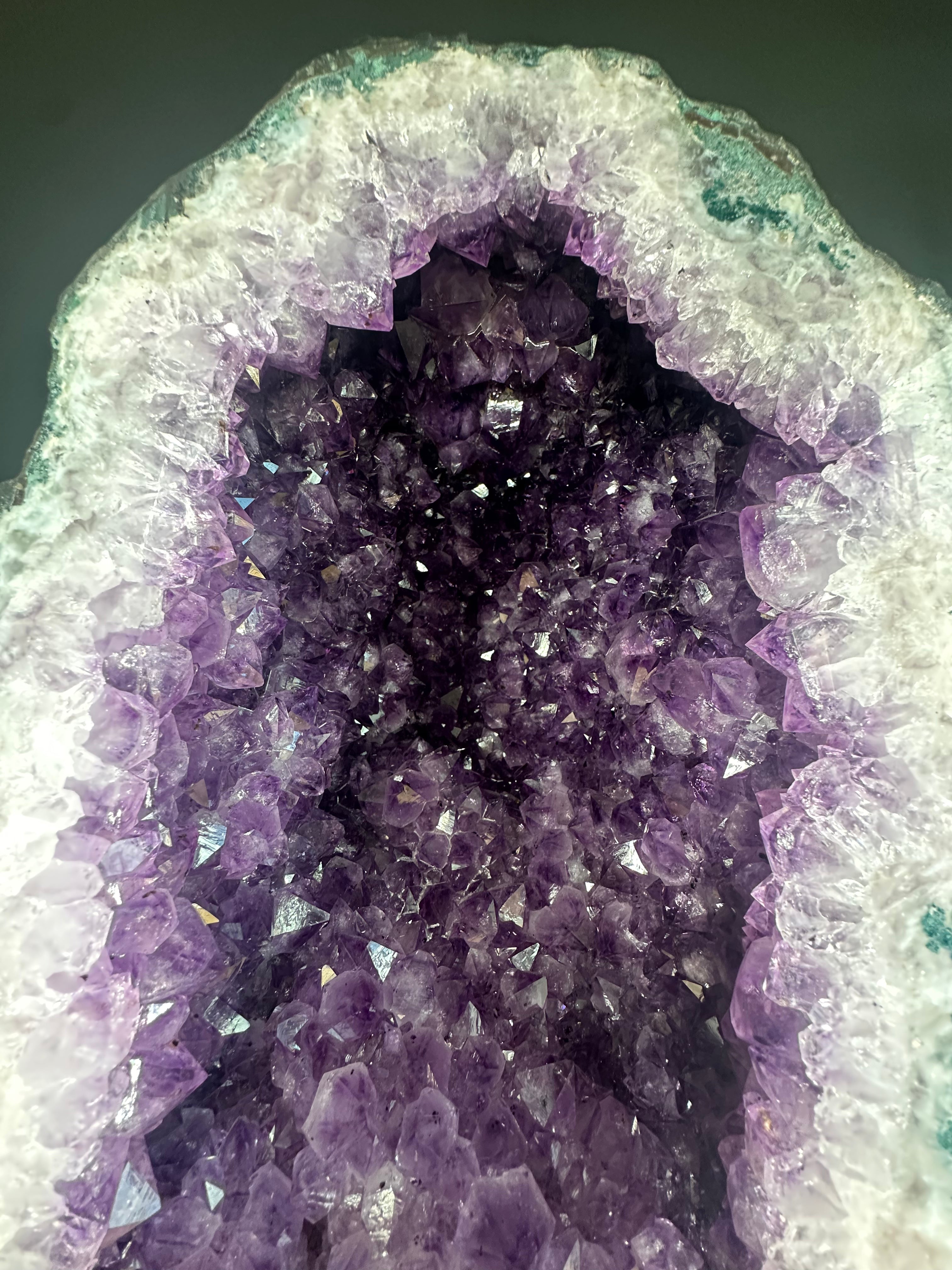 Amethyst Geode Display Piece