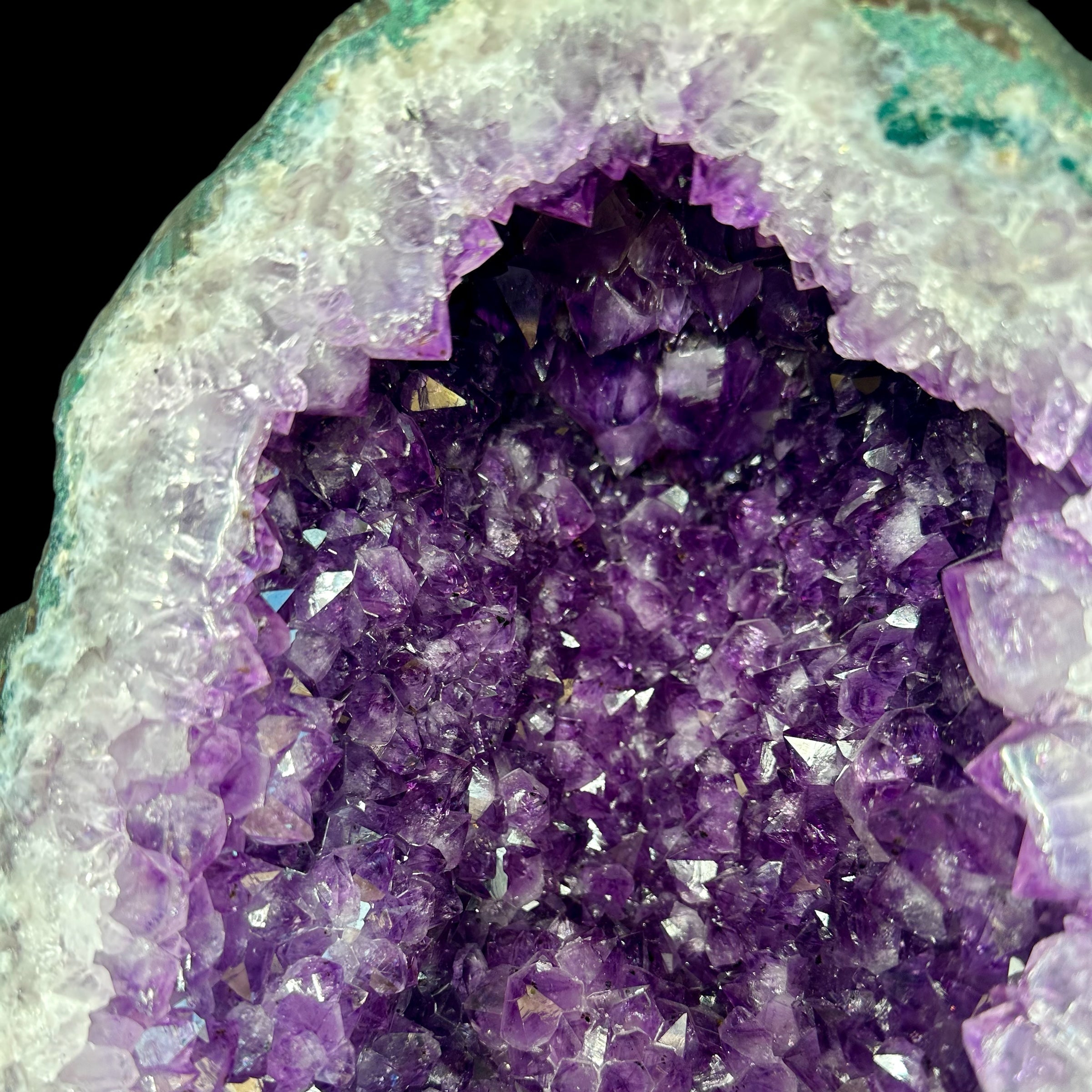 Amethyst Geode Display Piece