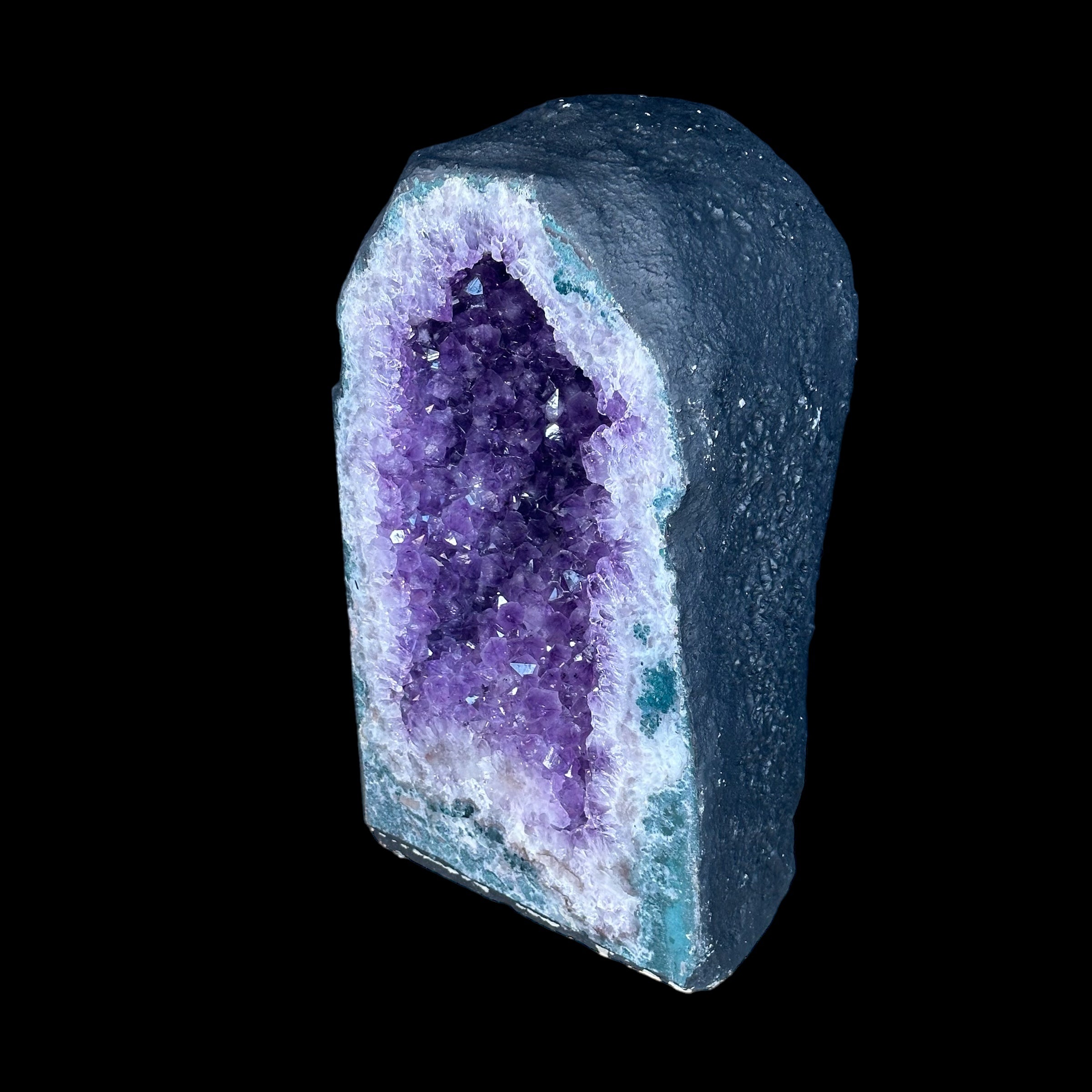 Amethyst Geode Display Piece