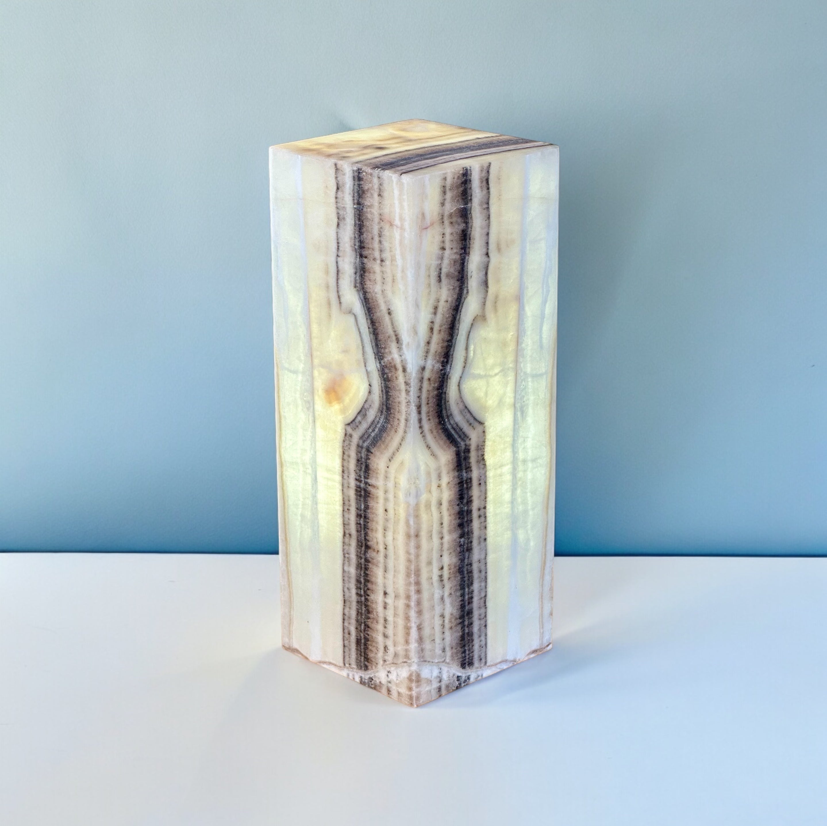 Banded Onyx shops Lamp