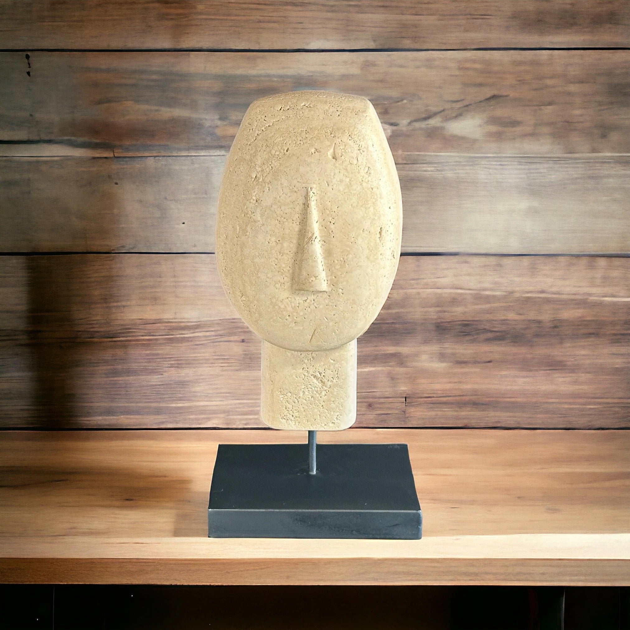 Cantera Head Sculpture