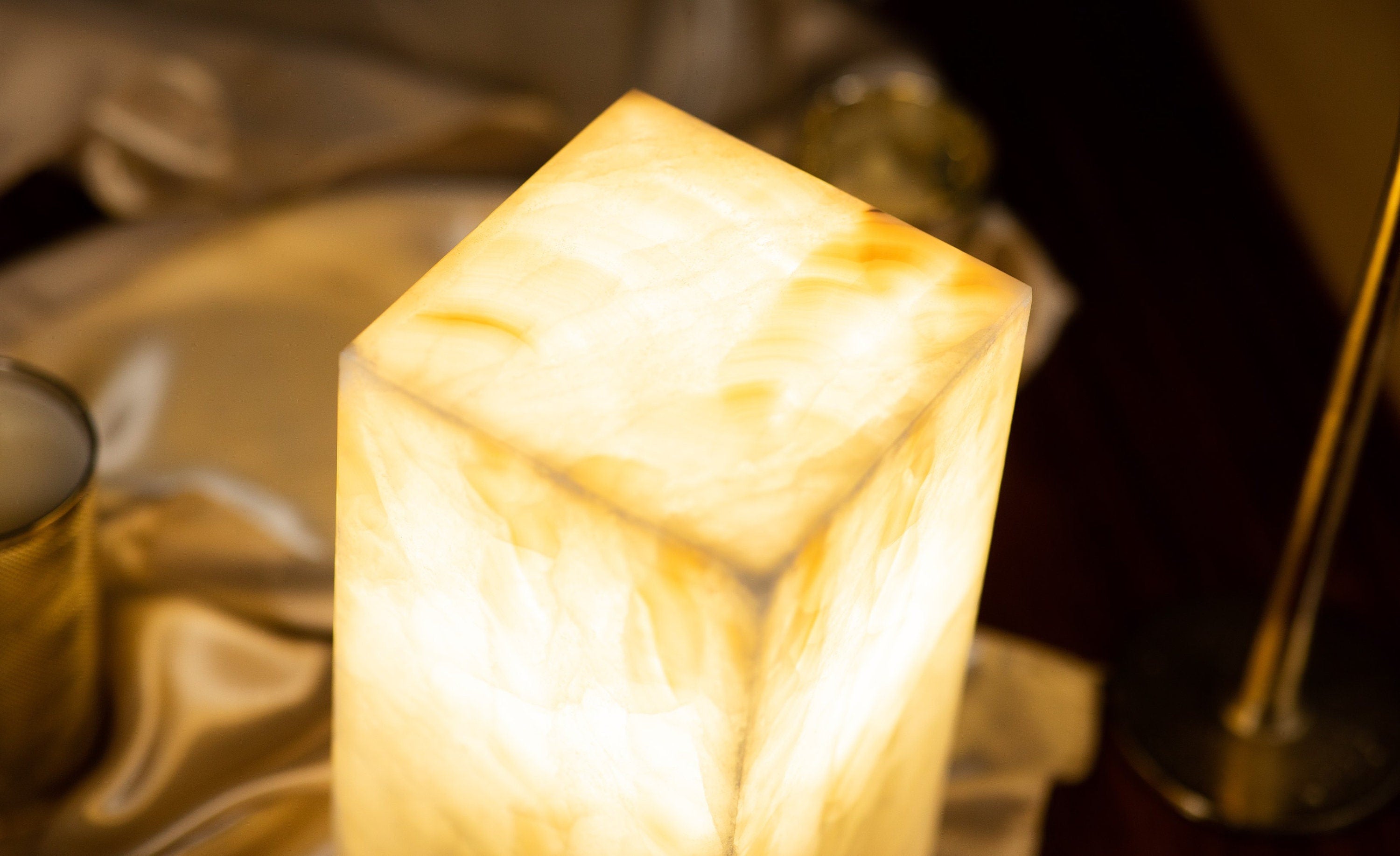 Crystalized Calcite Lamp - One of a Kind - 12 Inches