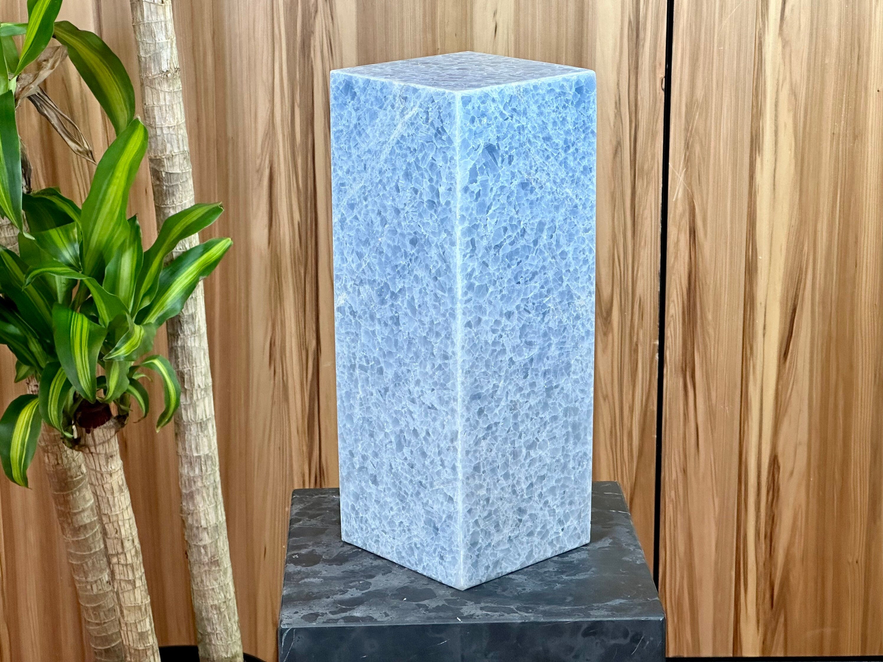 Aqua Aura Quartz Cluster | Stunning Natural Crystal Homeware | Decoration | Desk Ornament | Unique Gift | Sacred Space Decor